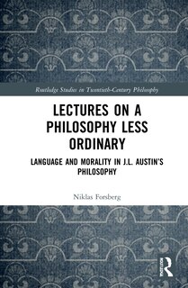 Front cover_Lectures on a Philosophy Less Ordinary