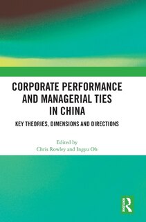 Front cover_Corporate Performance And Managerial Ties In China