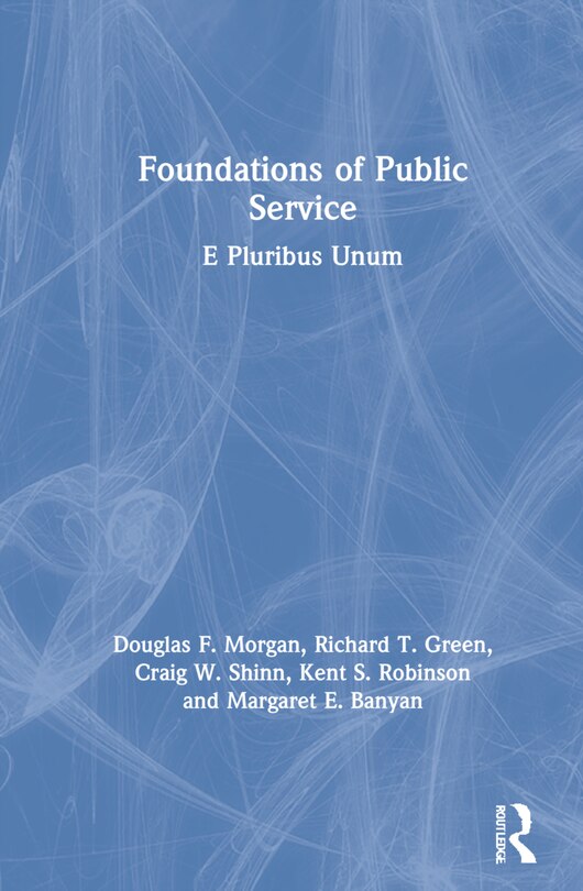 Front cover_Foundations Of Public Service