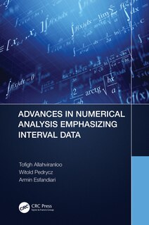 Couverture_Advances in Numerical Analysis Emphasizing Interval Data