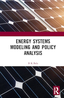 Couverture_Energy Systems Modeling And Policy Analysis