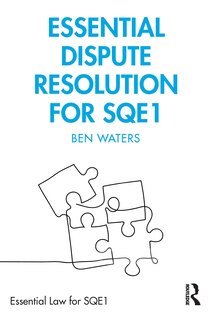 Front cover_Essential Dispute Resolution for SQE1