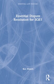 Front cover_Essential Dispute Resolution for SQE1