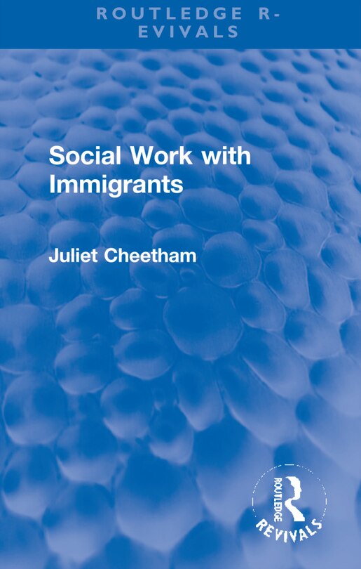 Front cover_Social Work With Immigrants