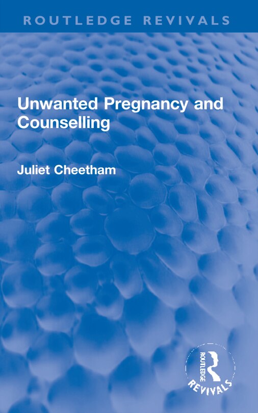 Front cover_Unwanted Pregnancy and Counselling