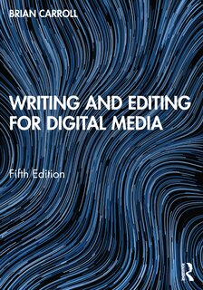 Front cover_Writing and Editing for Digital Media