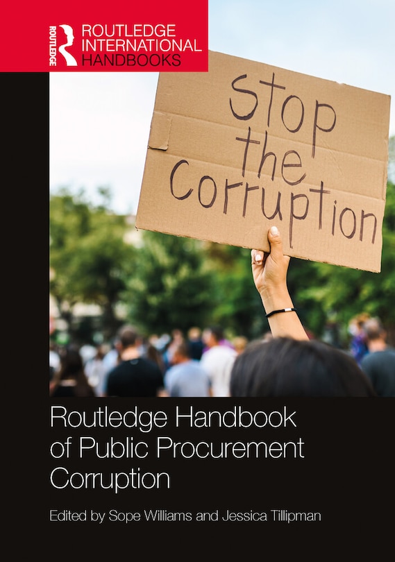 Couverture_Routledge Handbook of Public Procurement Corruption