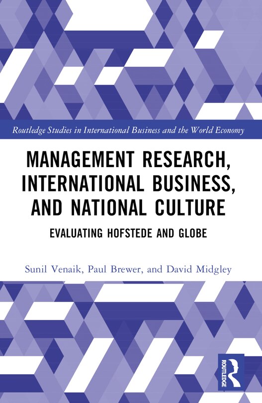 Couverture_Management Research, International Business, and National Culture
