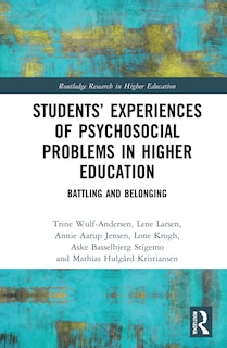Front cover_Students' Experiences of Psychosocial Problems in Higher Education