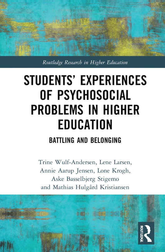 Front cover_Students' Experiences of Psychosocial Problems in Higher Education