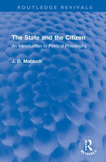 Front cover_The State And The Citizen