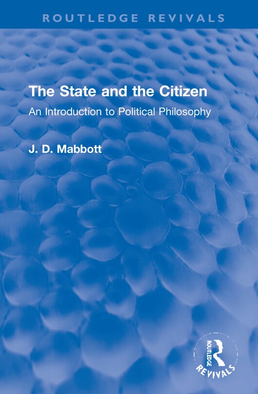 Front cover_The State And The Citizen
