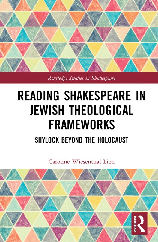 Front cover_Reading Shakespeare In Jewish Theological Frameworks