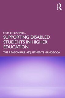Front cover_Supporting Disabled Students in Higher Education