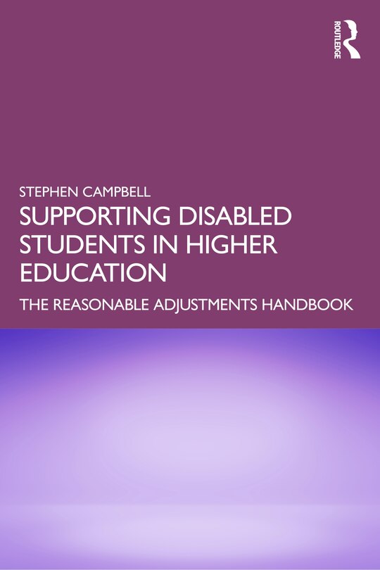Front cover_Supporting Disabled Students in Higher Education