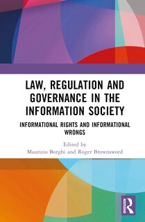 Front cover_Law, Regulation and Governance in the Information Society