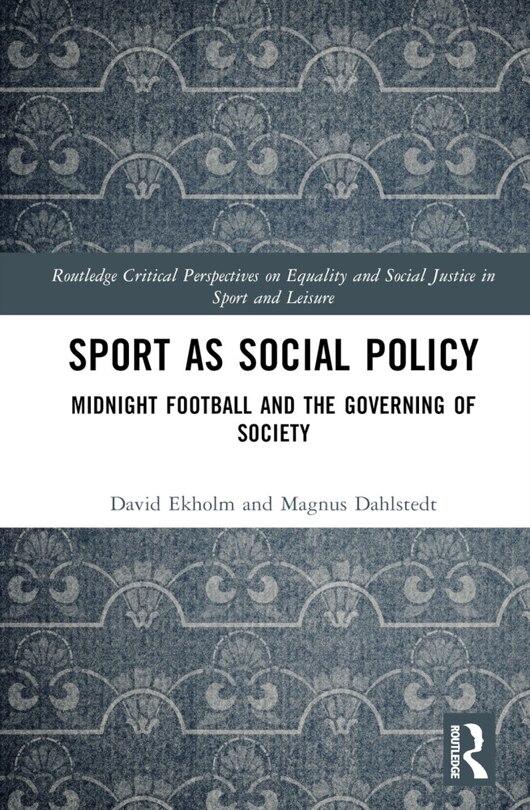 Front cover_Sport as Social Policy