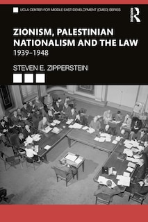 Front cover_Zionism, Palestinian Nationalism And The Law