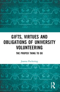 Couverture_Gifts, Virtues and Obligations of University Volunteering
