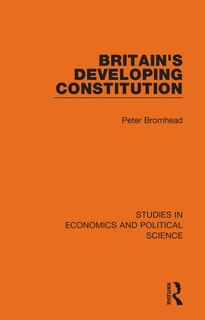 Front cover_Britain's Developing Constitution