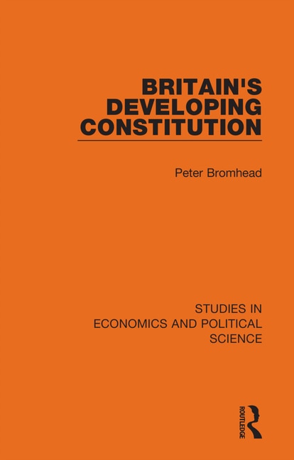 Couverture_Britain's Developing Constitution