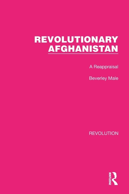 Couverture_Revolutionary Afghanistan