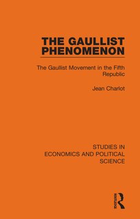 Couverture_The Gaullist Phenomenon