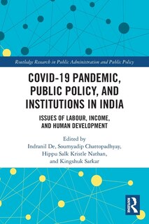 Couverture_COVID-19 Pandemic, Public Policy, and Institutions in India