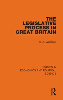 Front cover_The Legislative Process in Great Britain