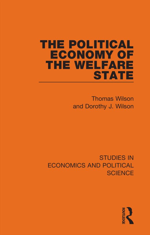 Front cover_The Political Economy of the Welfare State