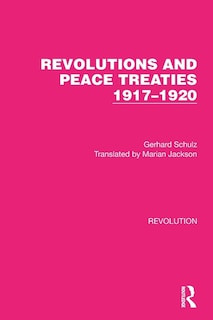 Couverture_Revolutions and Peace Treaties 1917-1920
