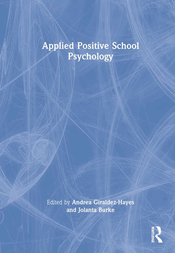 Front cover_Applied Positive School Psychology