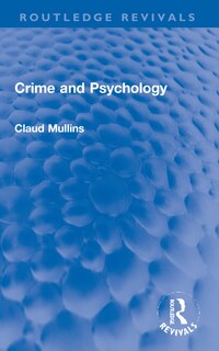 Front cover_Crime and Psychology