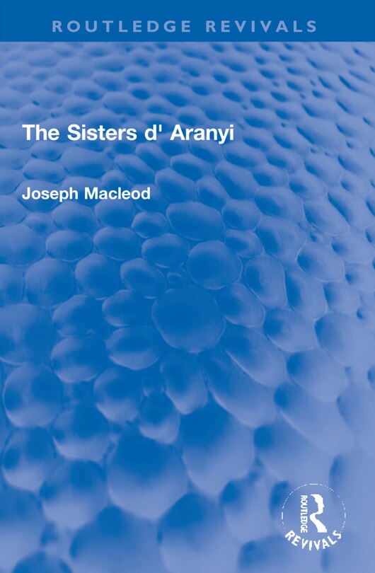 Couverture_The Sisters d' Aranyi