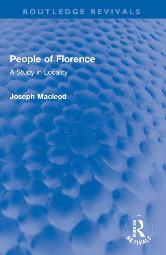 Couverture_People of Florence