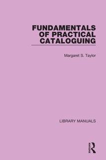 Couverture_Fundamentals of Practical Cataloguing
