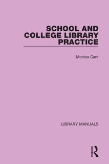 Front cover_School and College Library Practice