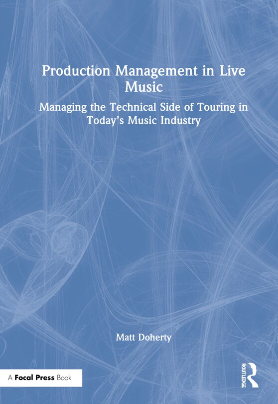 Couverture_Production Management In Live Music