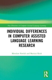 Front cover_Individual differences in Computer Assisted Language Learning Research