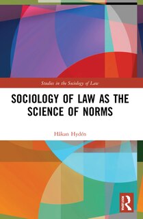 Couverture_Sociology of Law as the Science of Norms