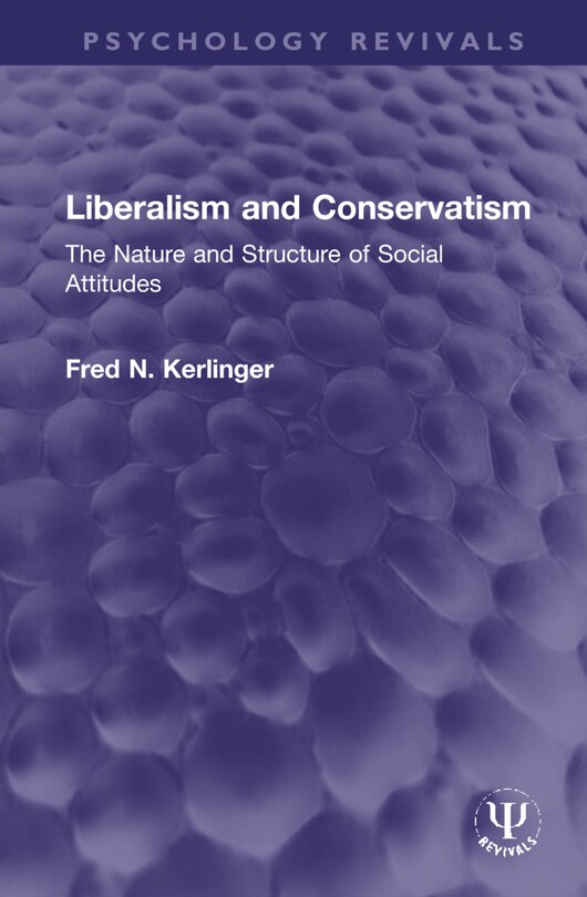 Front cover_Liberalism And Conservatism