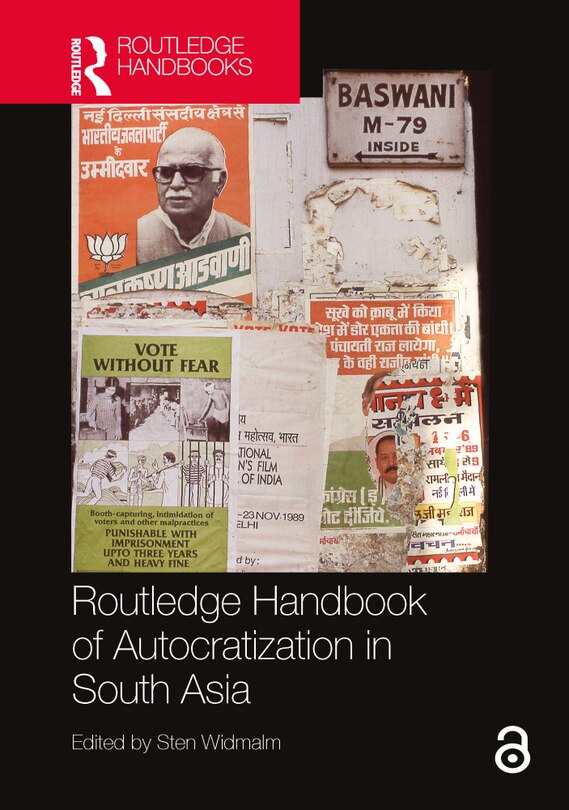 Couverture_Routledge Handbook of Autocratization in South Asia