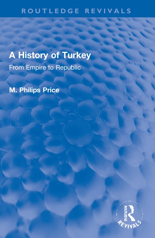 Front cover_A History of Turkey