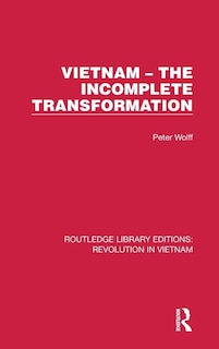 Front cover_Vietnam - The Incomplete Transformation