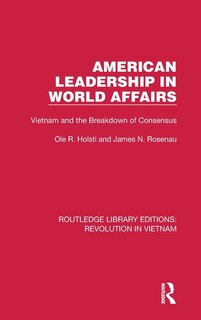 Front cover_American Leadership In World Affairs
