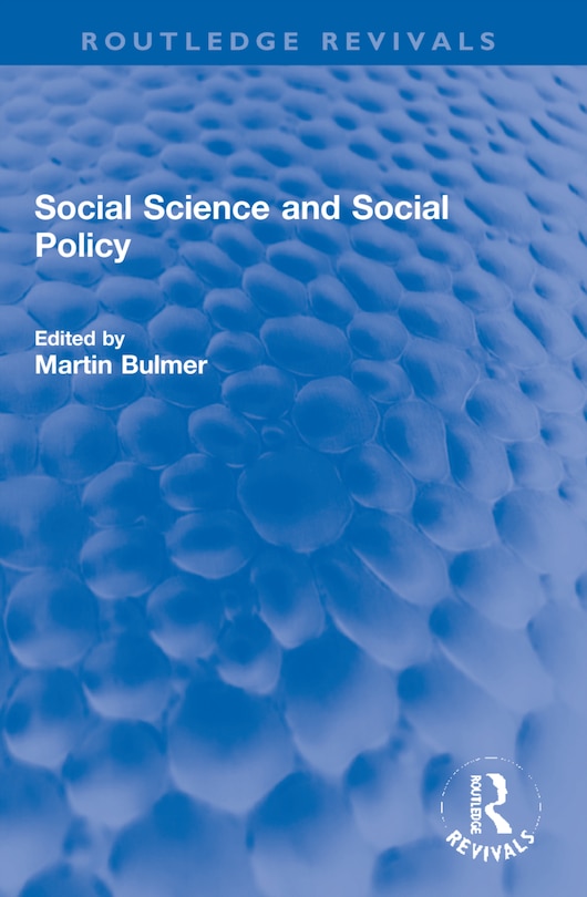 Couverture_Social Science and Social Policy