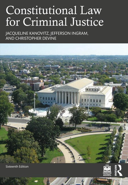 Front cover_Constitutional Law for Criminal Justice