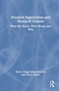 Front cover_Doctoral Supervision and Research Culture