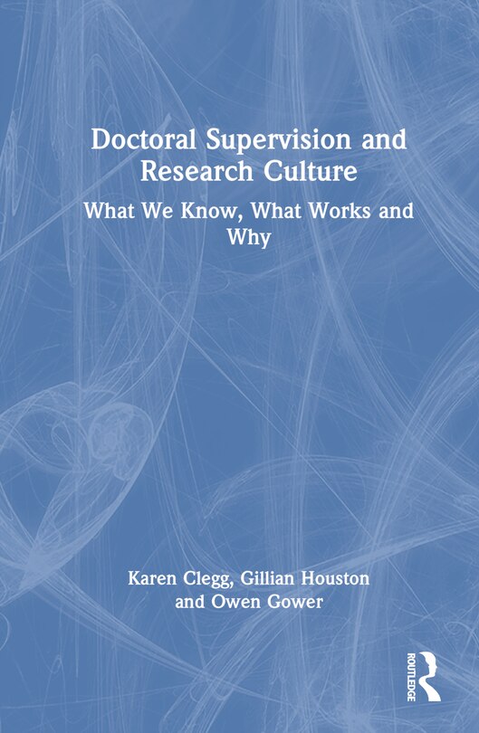 Front cover_Doctoral Supervision and Research Culture