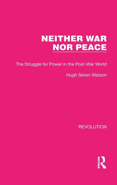 Front cover_Neither War Nor Peace